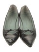 Sigerson Morrison Leather Cutout Accent Pumps