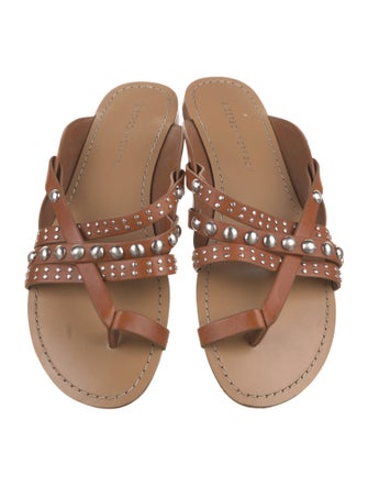 Sigerson Morrison Leather Slides