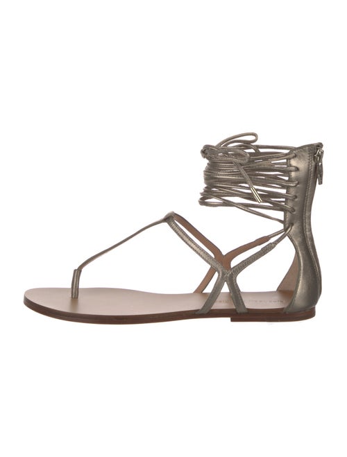 Sigerson Morrison Leather Gladiator Sandals