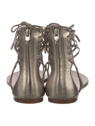 Sigerson Morrison Leather Gladiator Sandals