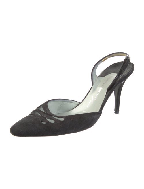 Sigerson Morrison Suede Slingback Pumps