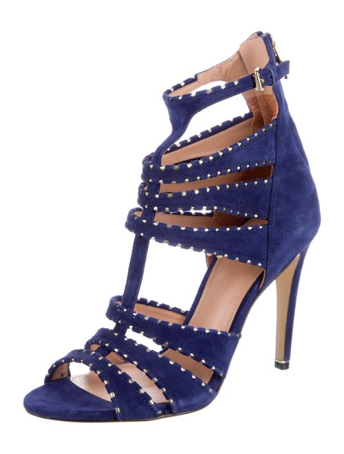 Sigerson Morrison Suede Gladiator Sandals