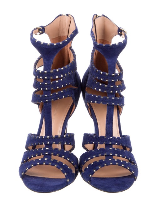 Sigerson Morrison Suede Gladiator Sandals