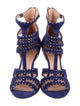Sigerson Morrison Suede Gladiator Sandals