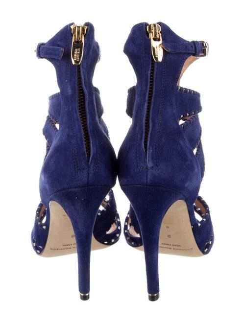 Sigerson Morrison Suede Gladiator Sandals