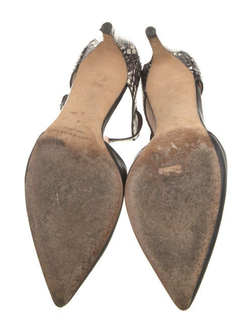 Sigerson Morrison Leather T-Strap Pumps