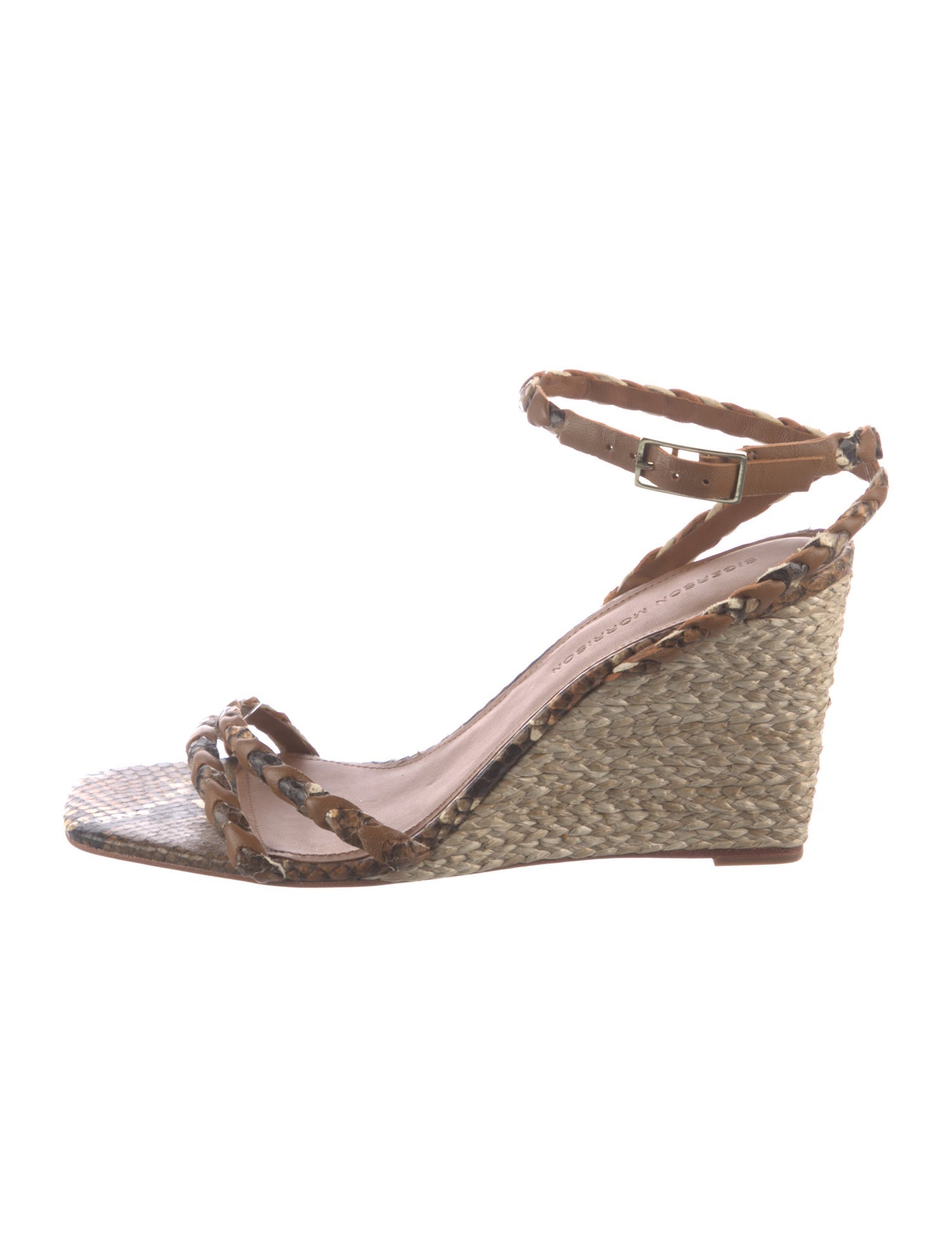 Sigerson Morrison Leather Espadrilles