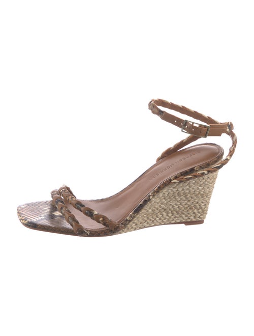 Sigerson Morrison Leather Espadrilles