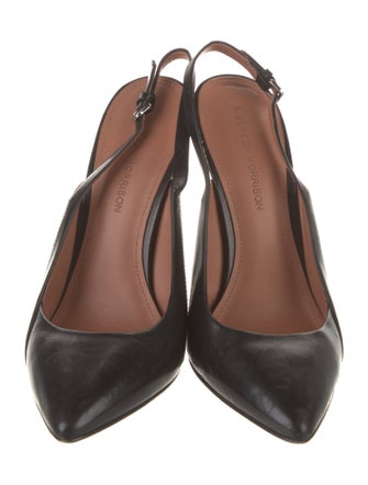 Sigerson Morrison Leather Slingback Sandals