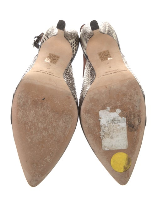 Sigerson Morrison Leather Slingback Sandals