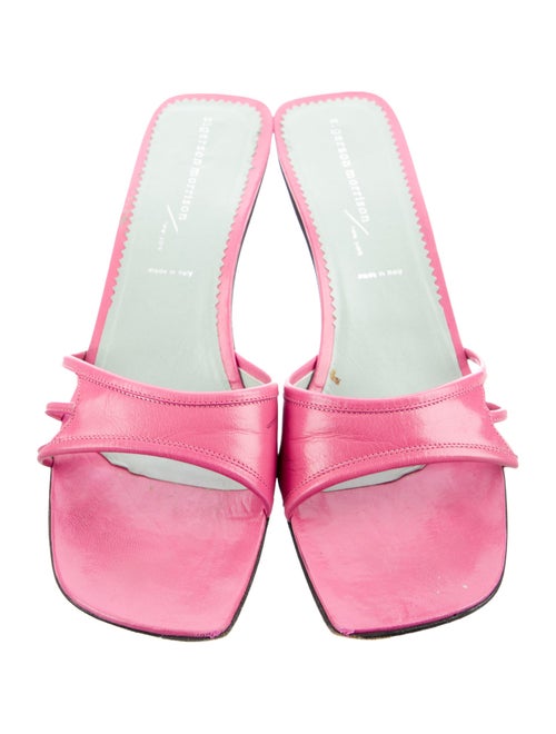 Sigerson Morrison Leather Slides