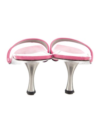 Sigerson Morrison Leather Slides