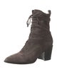 Sigerson Morrison Suede Combat Boots