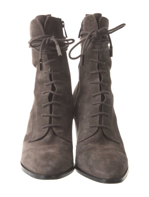 Sigerson Morrison Suede Combat Boots