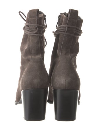 Sigerson Morrison Suede Combat Boots