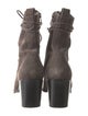 Sigerson Morrison Suede Combat Boots
