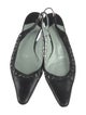 Sigerson Morrison Leather Slingback Flats