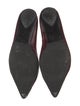 Sigerson Morrison Patent Leather Cutout Accent Ballet Flats