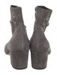 Sigerson Morrison Suede Crystal Embellishments Boots