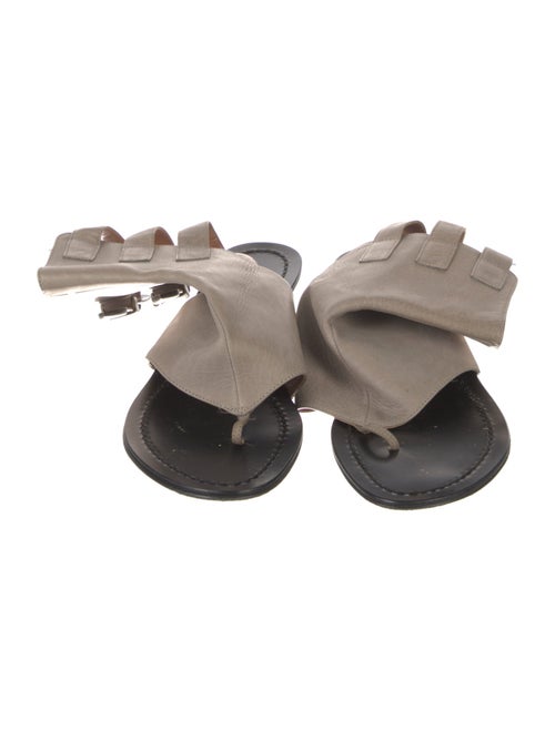 Sigerson Morrison Suede Slingback Sandals