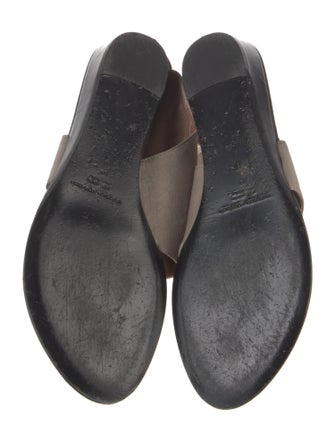 Sigerson Morrison Suede Slingback Sandals