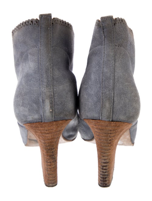 Sigerson Morrison Suede Lasercut Accents Boots