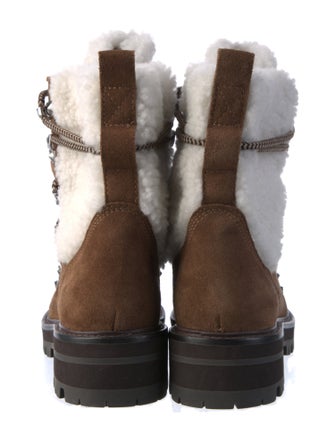 Sigerson Morrison Suede Combat Boots