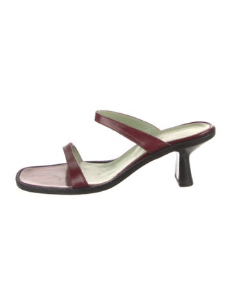 Sigerson Morrison Leather Slides