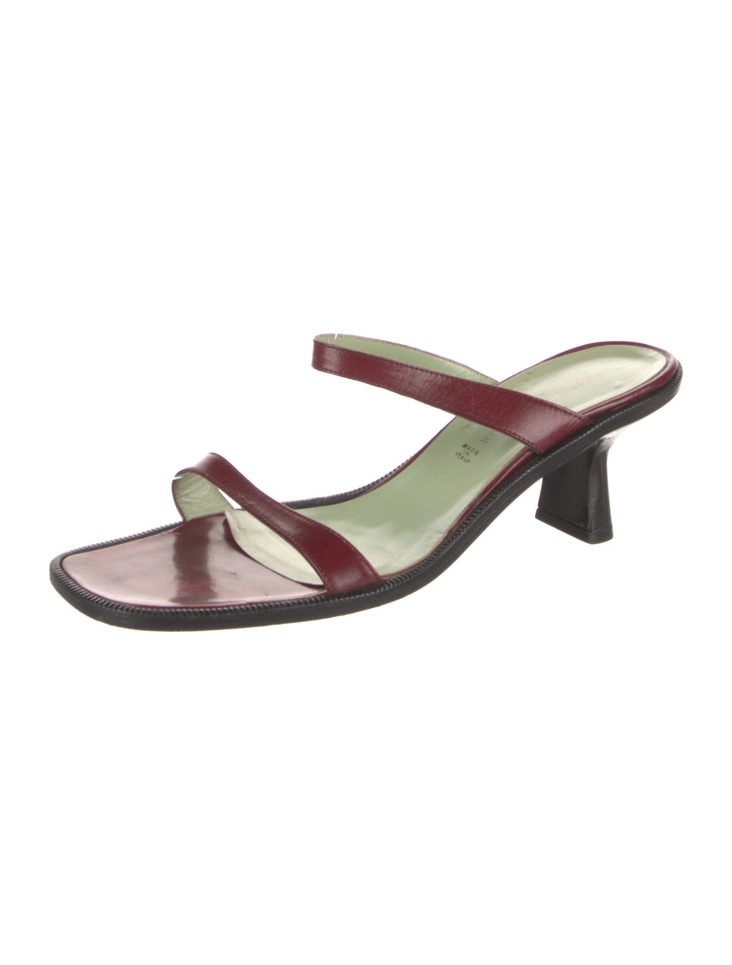 Sigerson Morrison Leather Slides