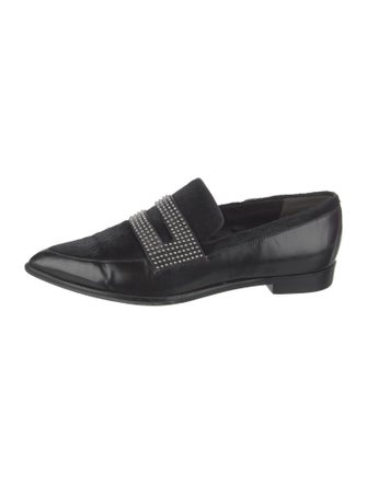 Sigerson Morrison Leather Loafers