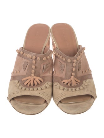 Sigerson Morrison Suede Slides