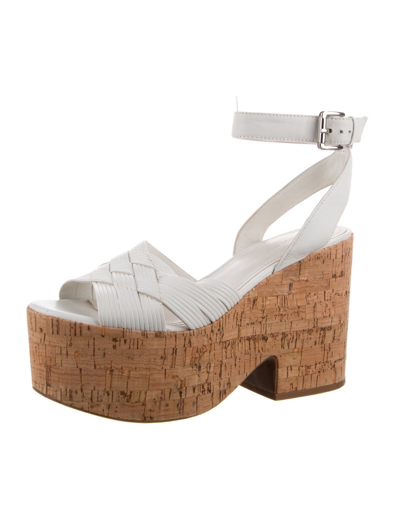 Sigerson Morrison Leather Animal Print Slingback Sandals