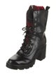 Sigerson Morrison Leather Combat Boots