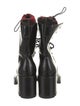 Sigerson Morrison Leather Combat Boots