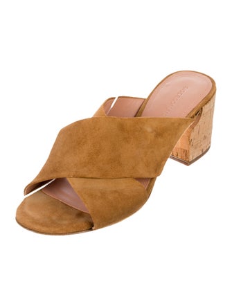Sigerson Morrison Suede Slides