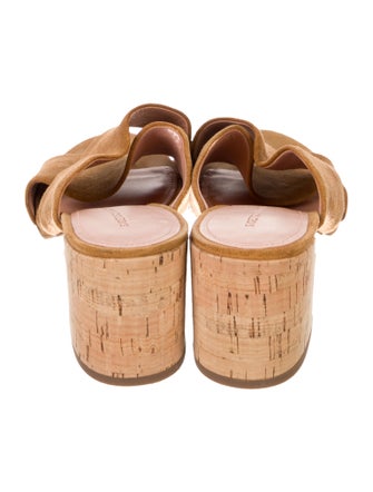 Sigerson Morrison Suede Slides