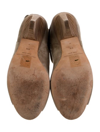 Sigerson Morrison Suede Tassel Accents Boots