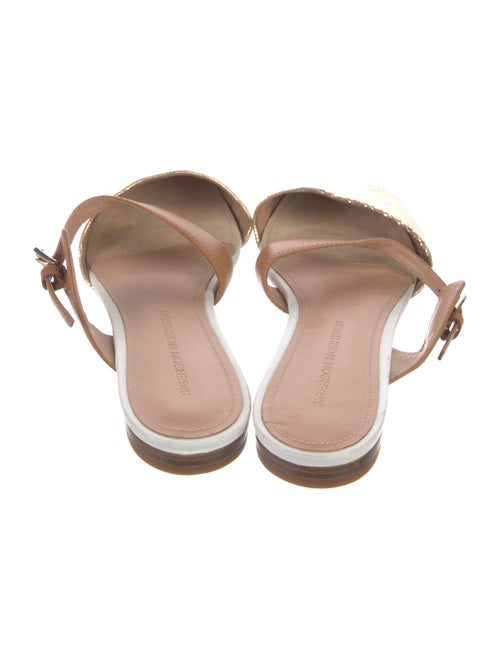 Sigerson Morrison Embossed Leather Mules