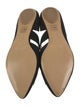 Sigerson Morrison Suede Cutout Accent Mary Jane Flats