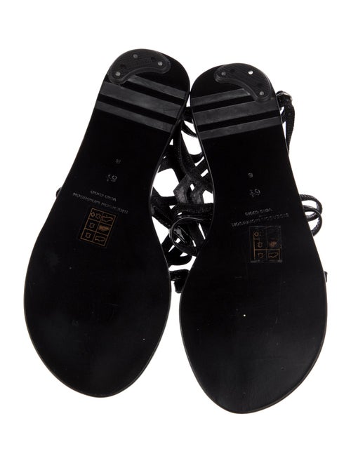 Sigerson Morrison Leather Gladiator Sandals