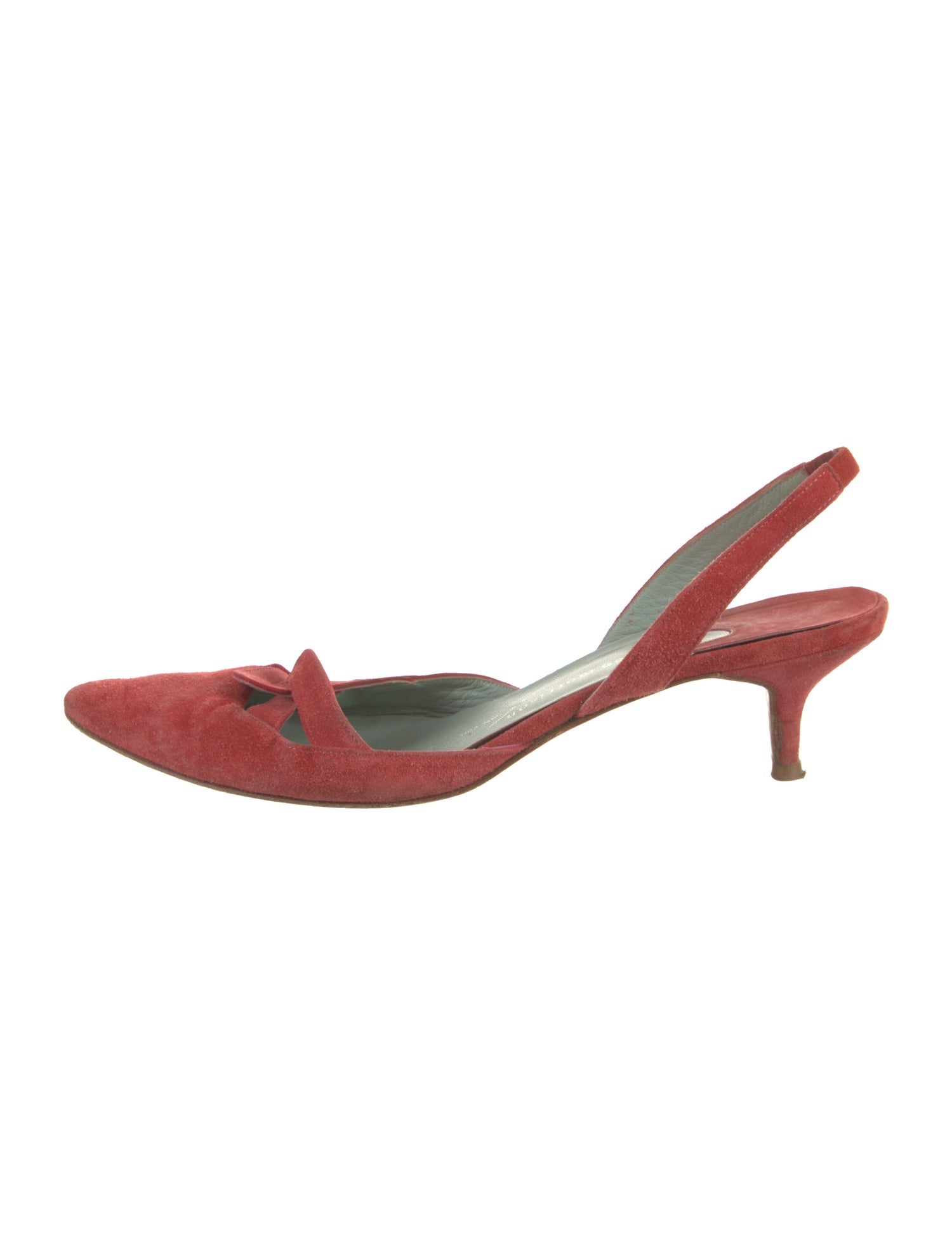 Sigerson Morrison Suede Slingback Pumps