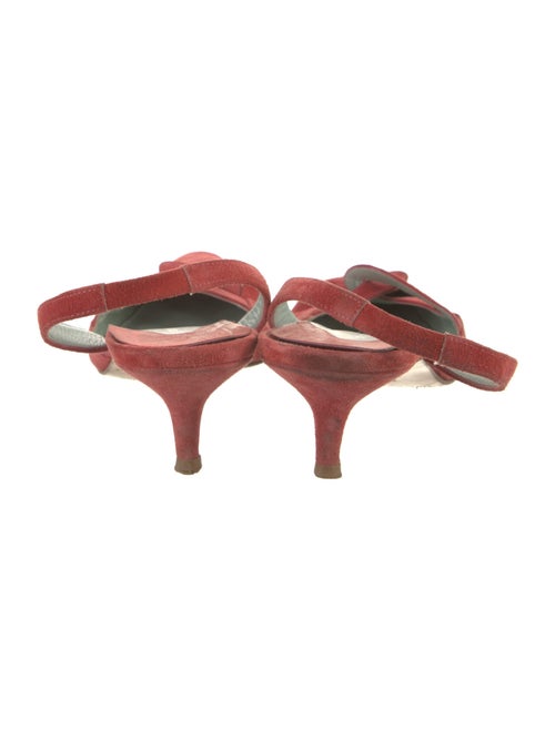 Sigerson Morrison Suede Slingback Pumps