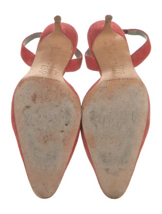 Sigerson Morrison Suede Slingback Pumps