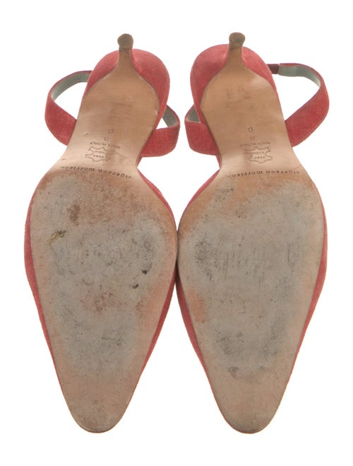 Sigerson Morrison Suede Slingback Pumps