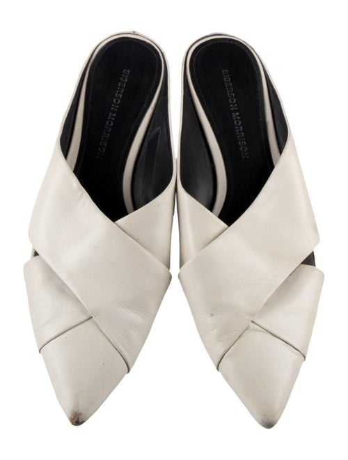 Sigerson Morrison Leather Mules