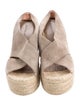 Sigerson Morrison Suede Espadrilles