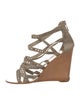 Sigerson Morrison Suede Gladiator Sandals