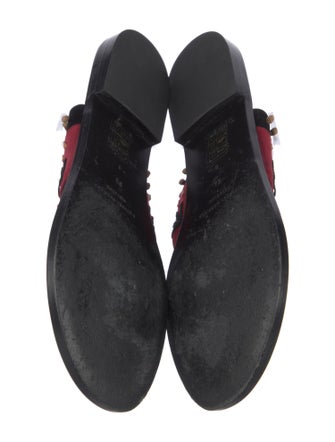 Sigerson Morrison Suede Printed Slides