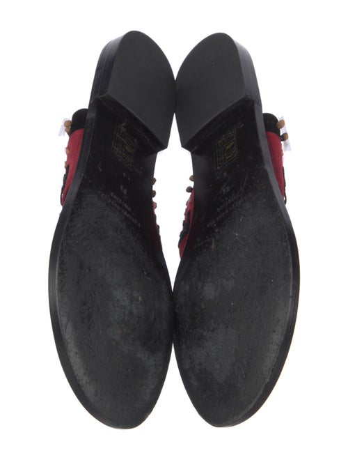 Sigerson Morrison Suede Printed Slides