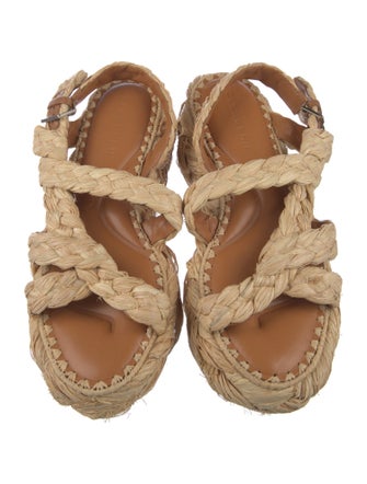 Sigerson Morrison Raffia Espadrilles